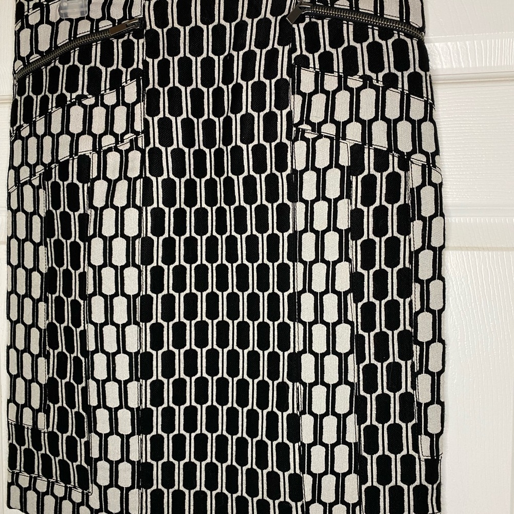 DVF Honeycomb pencil Skirt